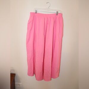 Petal & Pup Pink A-Line Skirt